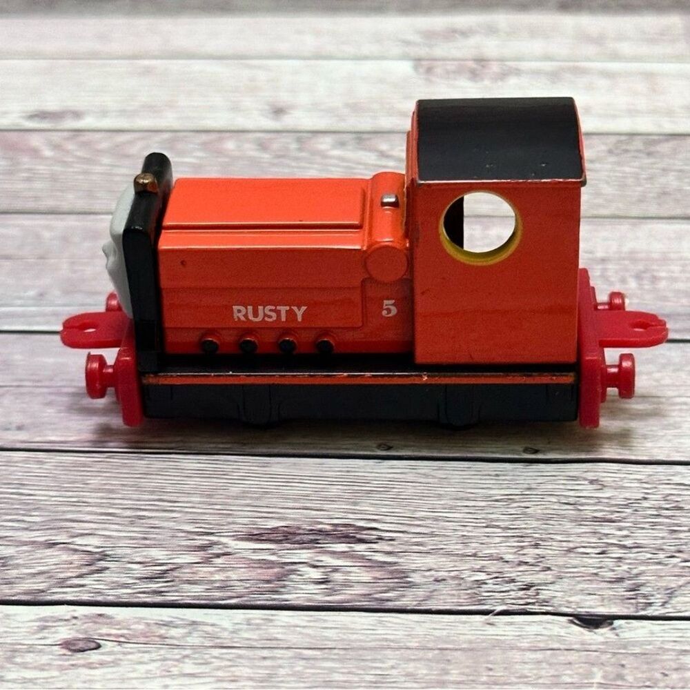 Thomas & Friends RUSTY #5 ERTL Diecast vintage Train 1995 - Picture 7 of 8